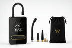 Inflador de neumáticos portátil digital DROVENTO con accesorios